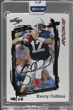 2016 Panini Honors - Recollection Collection #95SC-256 - Kerry Collins (1995 Score) /65 [Buyback]