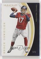 Brock Osweiler [Noted] #/5