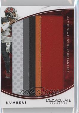 2016 Panini Immaculate Collection - Immaculate Numbers #JW - Jameis Winston /50
