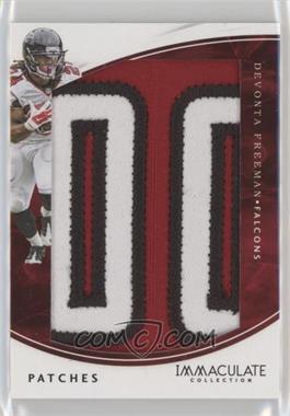 2016 Panini Immaculate Collection - Immaculate Patches #DF - Devonta Freeman /15