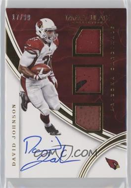 2016 Panini Immaculate Collection - Immaculate Players Collection Autographs #DJ - David Johnson /99