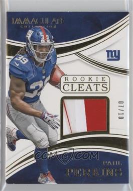 2016 Panini Immaculate Collection - Immaculate Rookie Cleats #PP - Paul Perkins /10