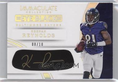 2016 Panini Immaculate Collection - Immaculate Rookie Eye Black - Gold #KR - Keenan Reynolds /10