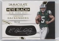 Christian Hackenberg #/50