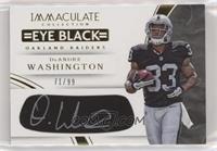 DeAndre Washington #/99