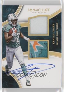 2016 Panini Immaculate Collection - Immaculate Signature Patches Rookie - Gold #KD - Kenyan Drake /25