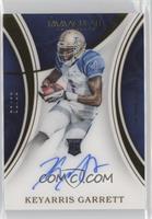 Rookie Autographs - Keyarris Garrett #/99