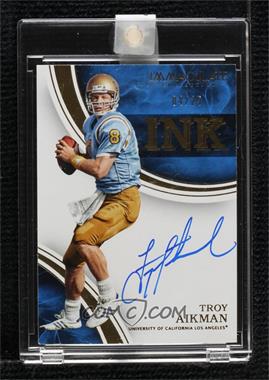 2016 Panini Immaculate Collection Collegiate - Immaculate Ink #16 - Troy Aikman /25 [Uncirculated]