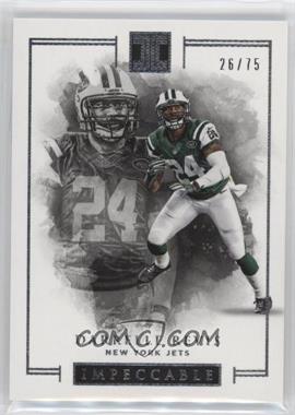 2016 Panini Impeccable - [Base] #50 - Darrelle Revis /75