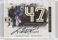 Karlos Williams #/47