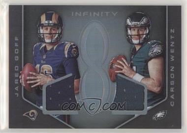 2016 Panini Infinity - RPS Dual Memorabilia #DM-GW - Jared Goff, Carson Wentz /288