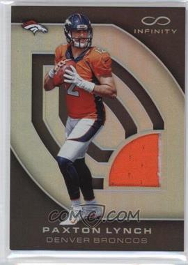 2016 Panini Infinity - RPS Rookie Materials #RM-PL - Paxton Lynch /288