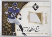 Rookie Patch Autographs - Keenan Reynolds #/25