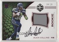 Rookie Patch Autographs - Alex Collins #/10