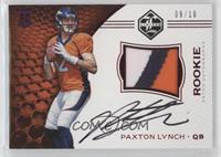 Rookie Patch Autographs - Paxton Lynch #/10