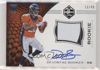Rookie Patch Autographs - Devontae Booker [Noted] #/49