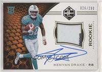 Rookie Patch Autographs - Kenyan Drake #/299