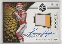 Rookie Patch Autographs - Kevin Hogan #/299