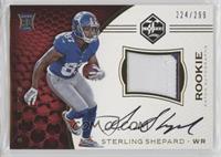 Rookie Patch Autographs - Sterling Shepard #/299