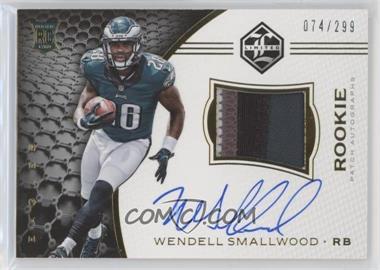 2016 Panini Limited - [Base] #124 - Rookie Patch Autographs - Wendell Smallwood /299