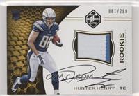 Rookie Patch Autographs - Hunter Henry #/299