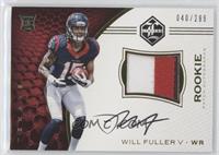 Rookie Patch Autographs - Will Fuller V #/299