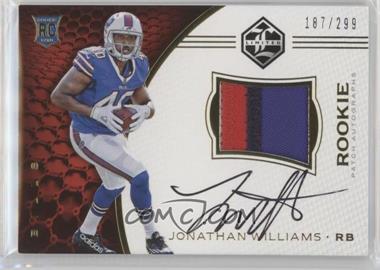 2016 Panini Limited - [Base] #135 - Rookie Patch Autographs - Jonathan Williams /299