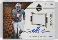 Rookie Patch Autographs - Leonte Carroo #/299