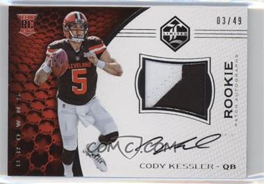 2016 Panini Limited - [Base] #139 - Rookie Patch Autographs - Cody Kessler /299