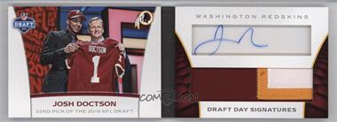 2016 Panini Limited - Draft Day Signatures Booklet #DDS-JD - Josh Doctson /55