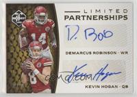 Demarcus Robinson, Kevin Hogan #/49