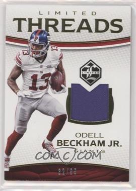 2016 Panini Limited - Limited Threads #37 - Odell Beckham Jr. /99