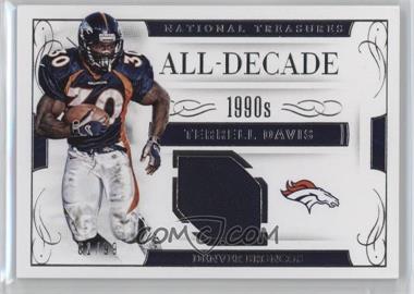 2016 Panini National Treasures - All-Decade Memorabilia #28 - Terrell Davis /99