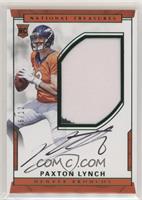 RPS Rookie Patch Autograph - Paxton Lynch #/12