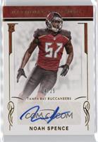 Rookie Signatures - Noah Spence #/25