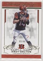 Andy Dalton #/49