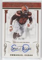 Rookie Signatures - Emmanuel Ogbah #/49