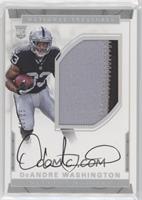 RPS Rookie Patch Autograph - DeAndre Washington #/25