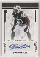 Rookie Signatures - Darron Lee #/50