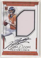 RPS Rookie Patch Autograph - Paxton Lynch #/99