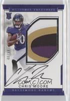 RPS Rookie Patch Autograph - Chris Moore [EX to NM] #/99