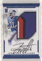 RPS Rookie Patch Autograph - Jonathan Williams #/99