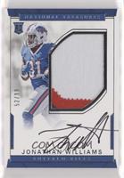 RPS Rookie Patch Autograph - Jonathan Williams #/99