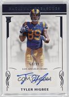 Rookie Signatures - Tyler Higbee #/99