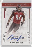 Rookie Signatures - Noah Spence #/49