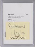 Tyrod Taylor [Being Redeemed] #/10