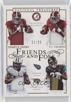 Derrick Henry, T.J. Yeldon #/25