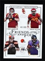 Buck Allen, Cody Kessler #/99