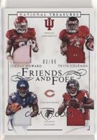 Jordan Howard, Tevin Coleman #/99