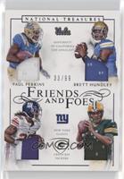 Brett Hundley, Paul Perkins #/99